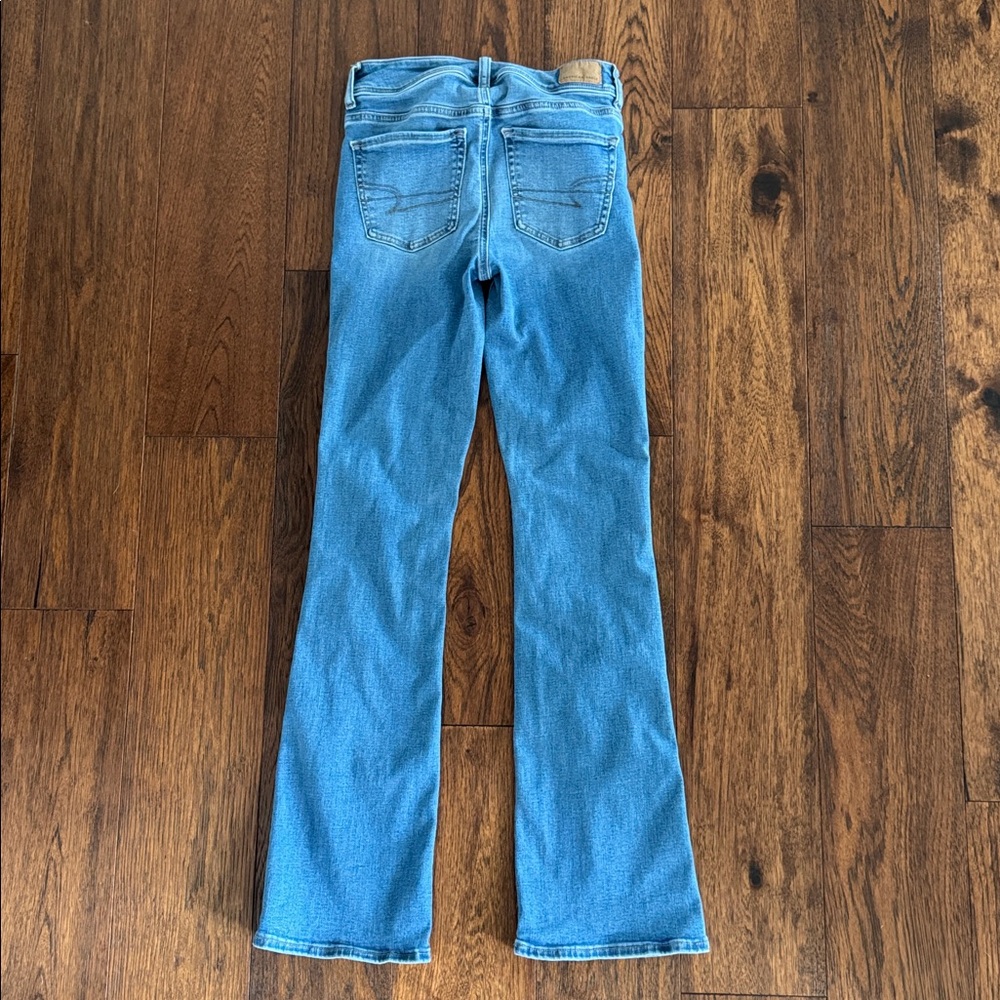 American Eagle Next Level Low Rise Kick Boot size 0 - Picture 2 of 9